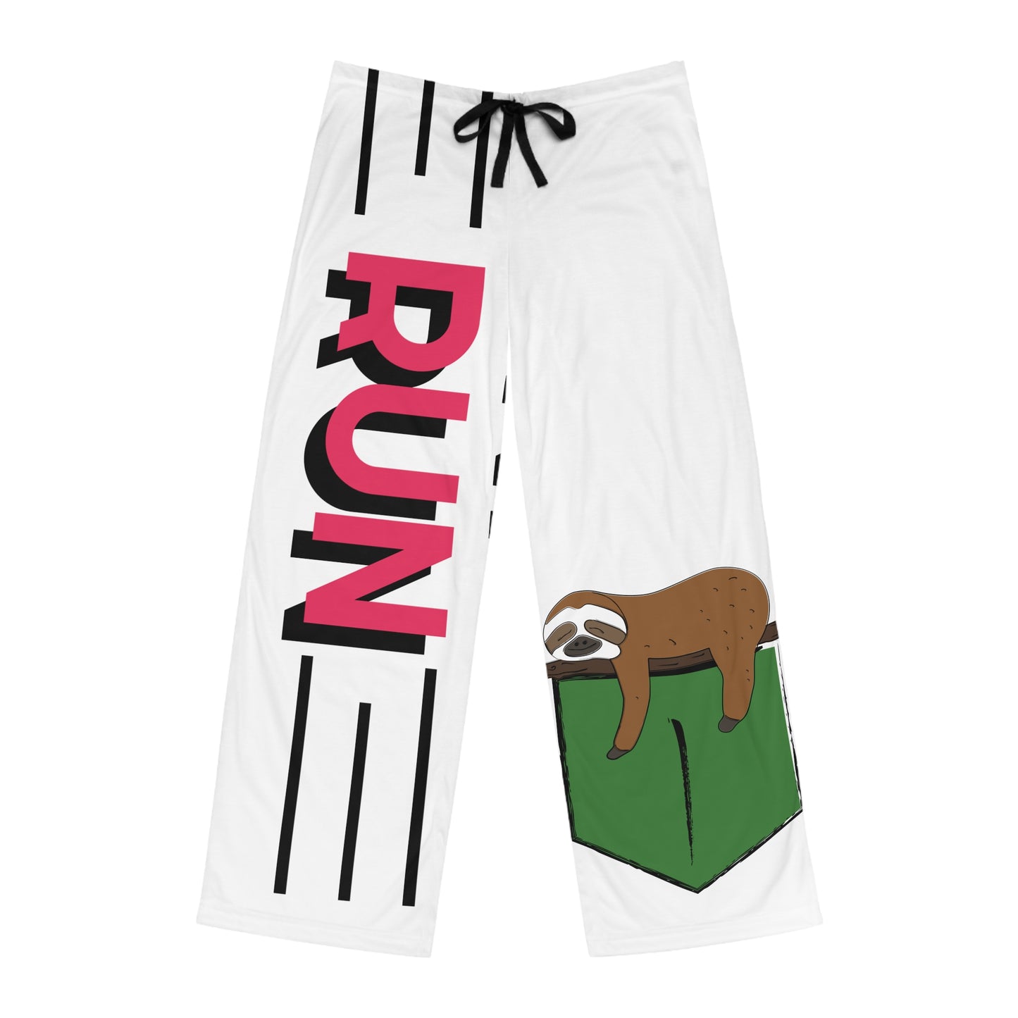 Funny Men's Pajama Pants with Sloth Design - Perfect for Relaxing and Lounging